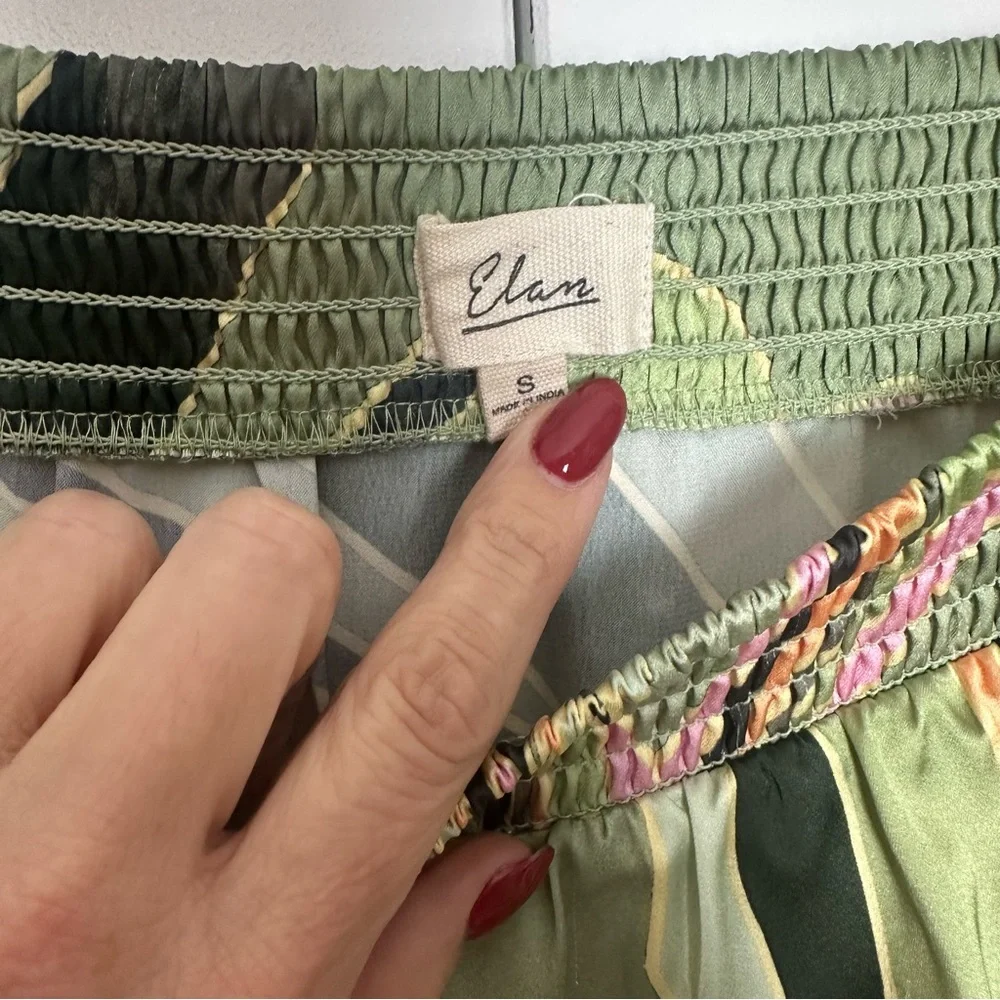 Elan Green Brenna Romper Size Small - Picture 7 of 12